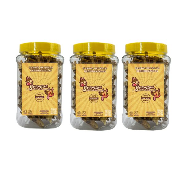 3 Tarros de Garritas - Imagen 1