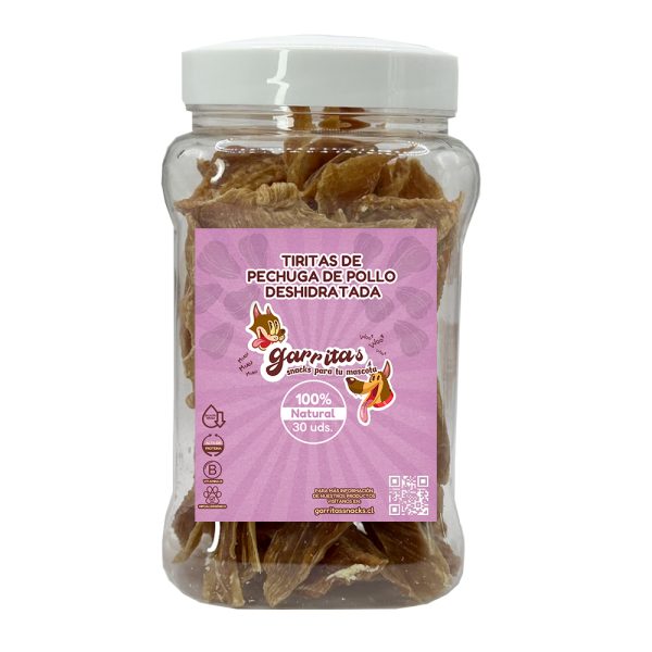 Tarro de Tiritas de Pechuga de Pollo - Imagen 1