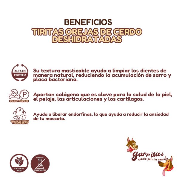 1K Tiritas de Oreja de Cerdo - Imagen 2