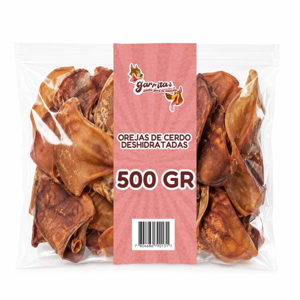 PORTADA OREJAS 500 ML 500G Orejas de Cerdo - Imagen 1