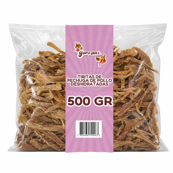 PORTADA PECHUGA 500 ML 500G Tiritas de Pechuga de Pollo - Imagen 1