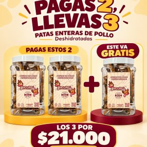 PAGAS 2, LLEVAS 3